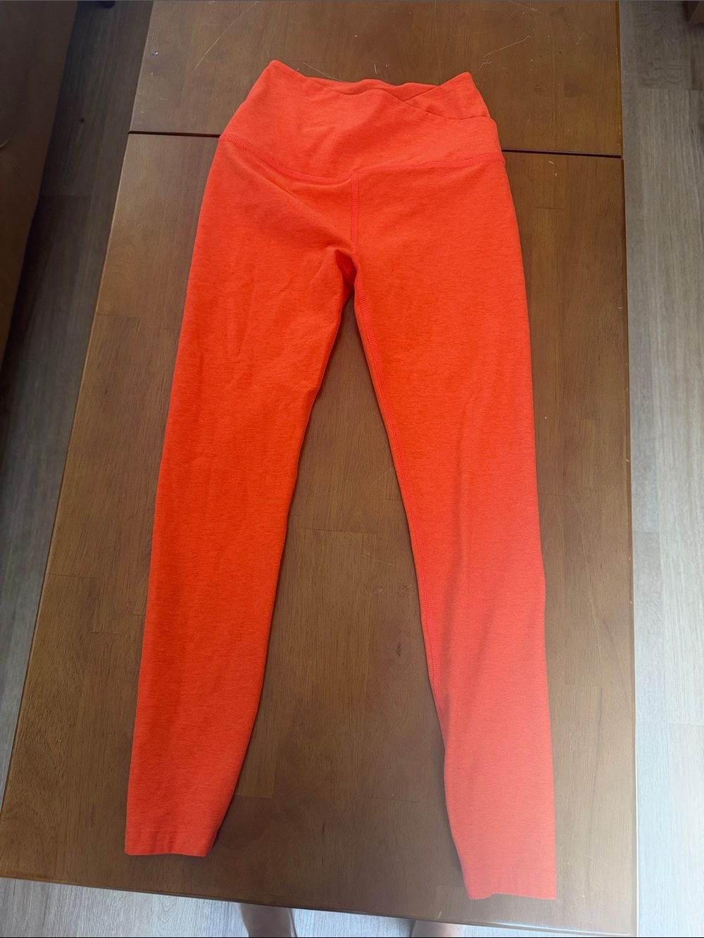 Beyond Yoga Kids Bright Red High-Rise Leggings